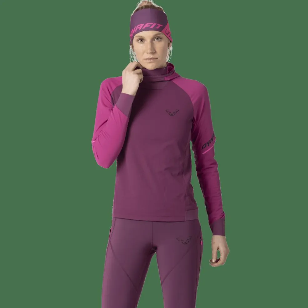 Alpine Kapuzenlongsleeve Damen