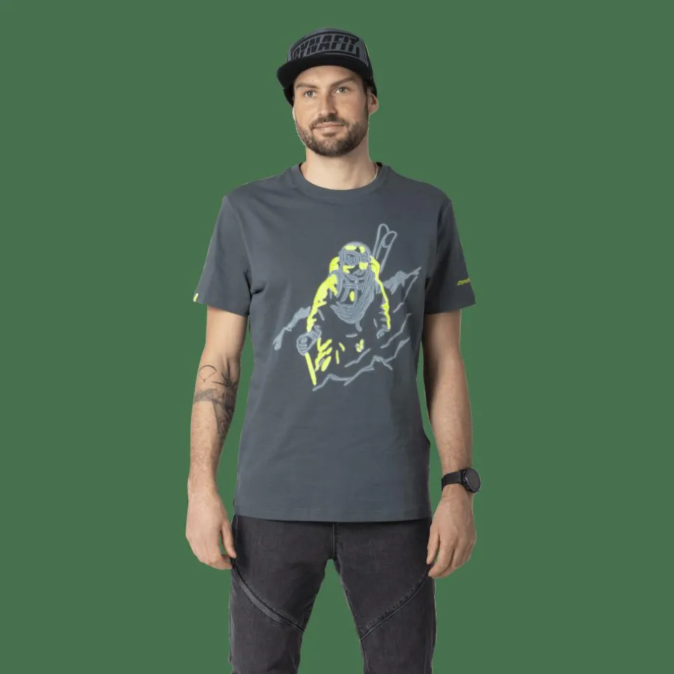 Blacklight Baumwollshirt Herren
