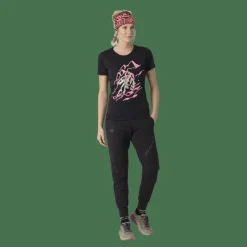 Blacklight Baumwollshirt Damen