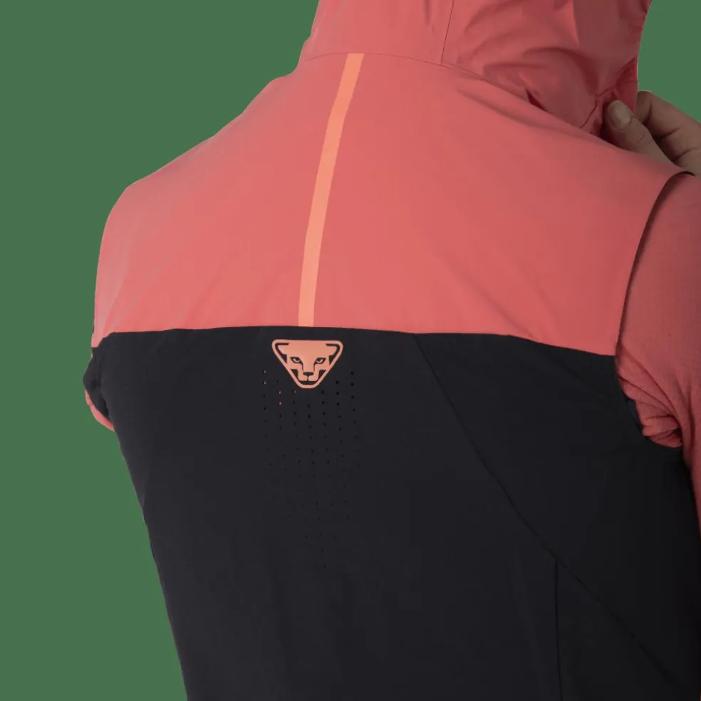 Blacklight Softshell Weste Damen