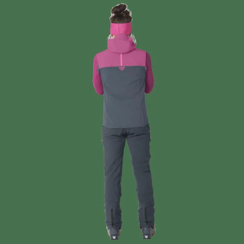 Blacklight Softshell Weste Damen