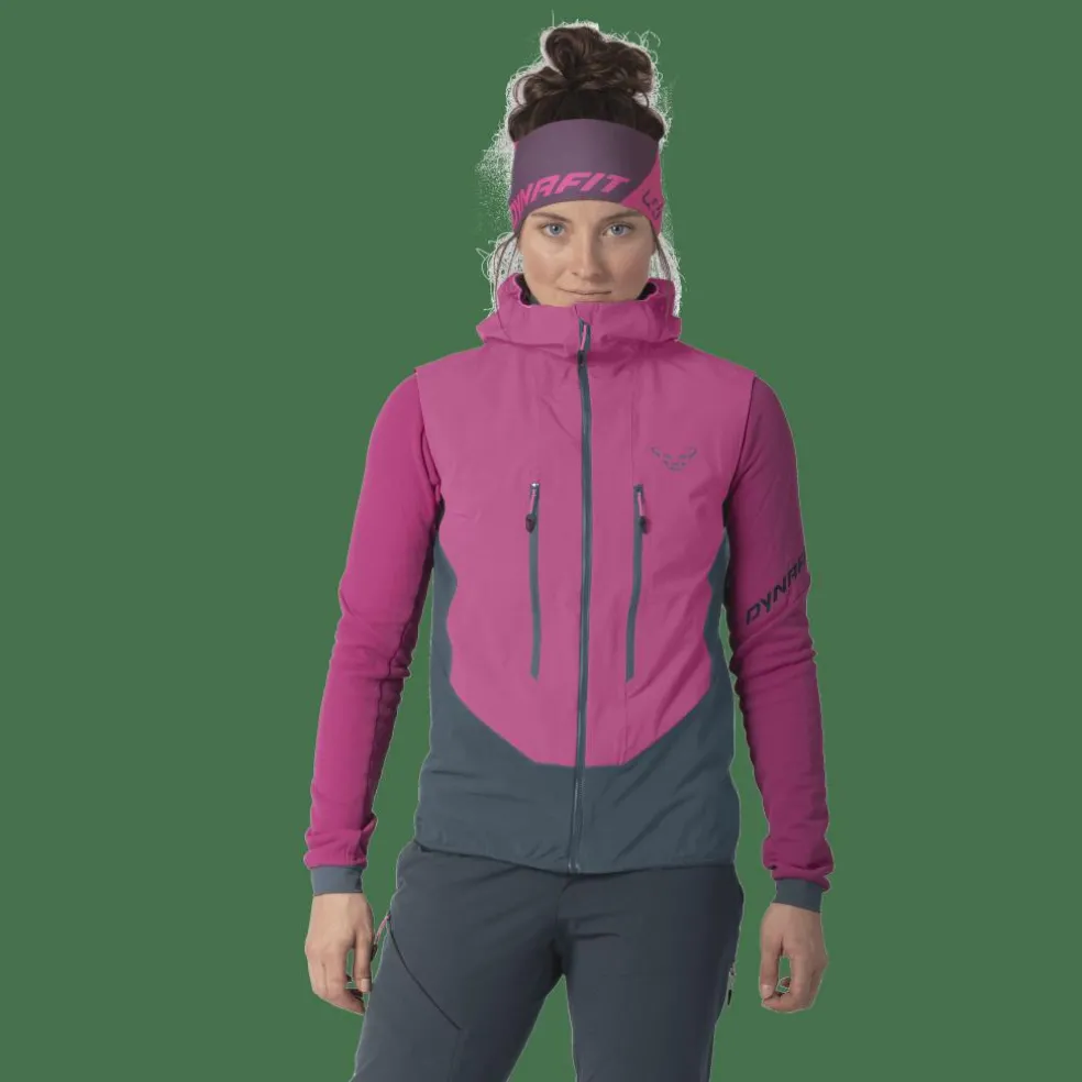 Blacklight Softshell Weste Damen