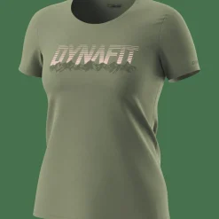 Graphic Cotton T-Shirt Damen