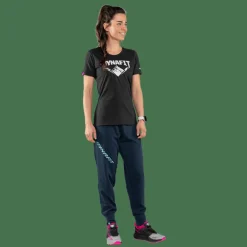 Graphic Cotton T-Shirt Damen