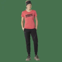 Graphic Cotton T-Shirt Damen