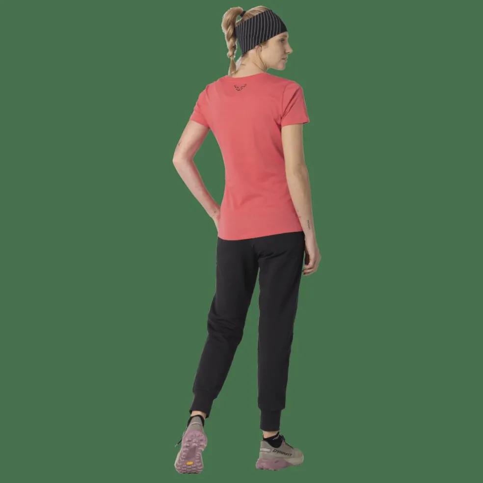 Graphic Cotton T-Shirt Damen