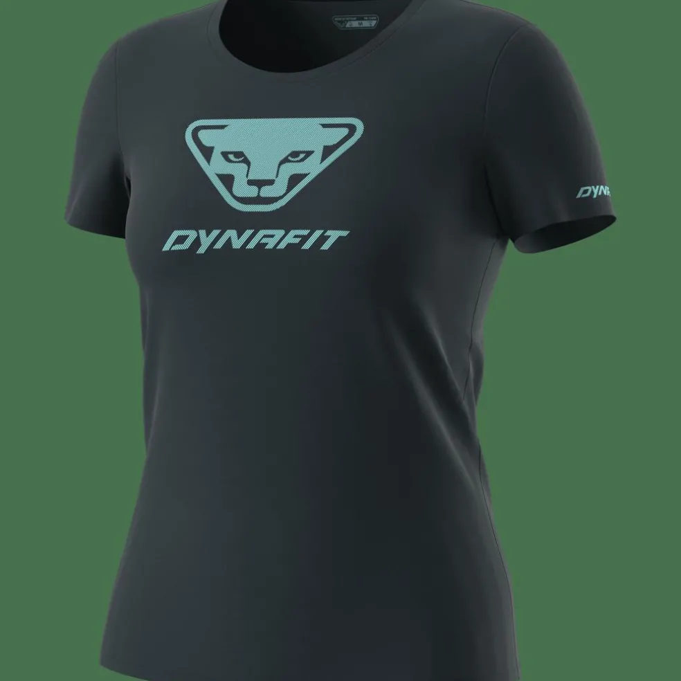 Graphic Cotton T-Shirt Damen