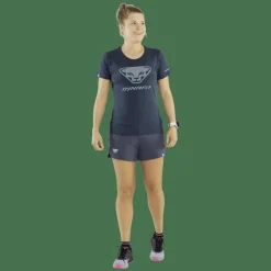 Graphic Cotton T-Shirt Damen