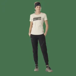 Graphic Cotton T-Shirt Damen