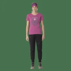 Graphic Cotton T-Shirt Damen