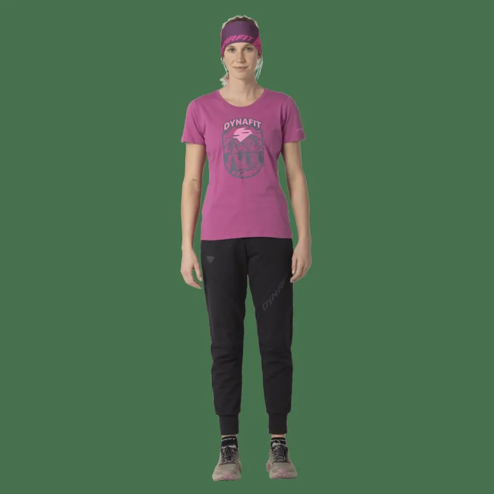 Graphic Cotton T-Shirt Damen