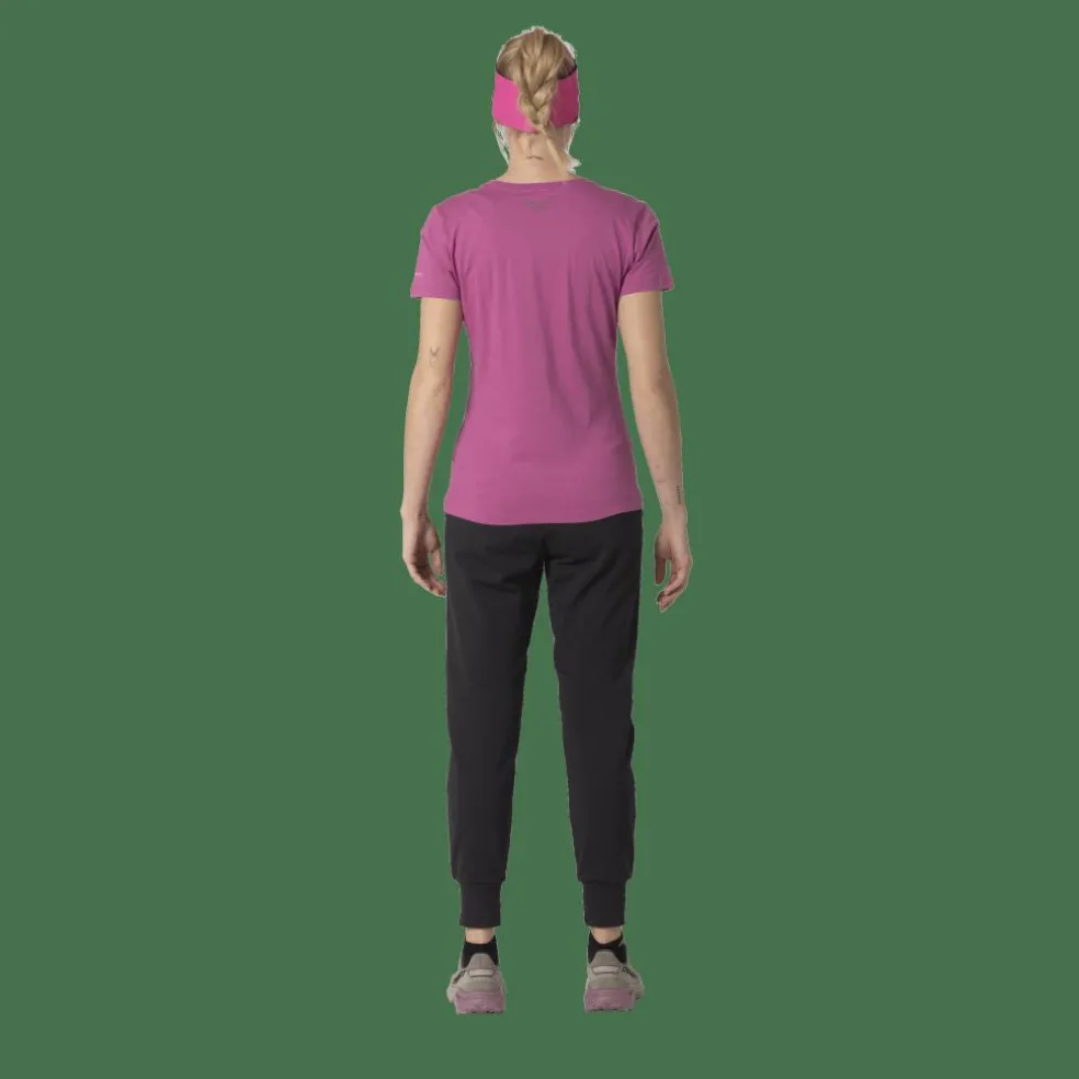 Graphic Cotton T-Shirt Damen