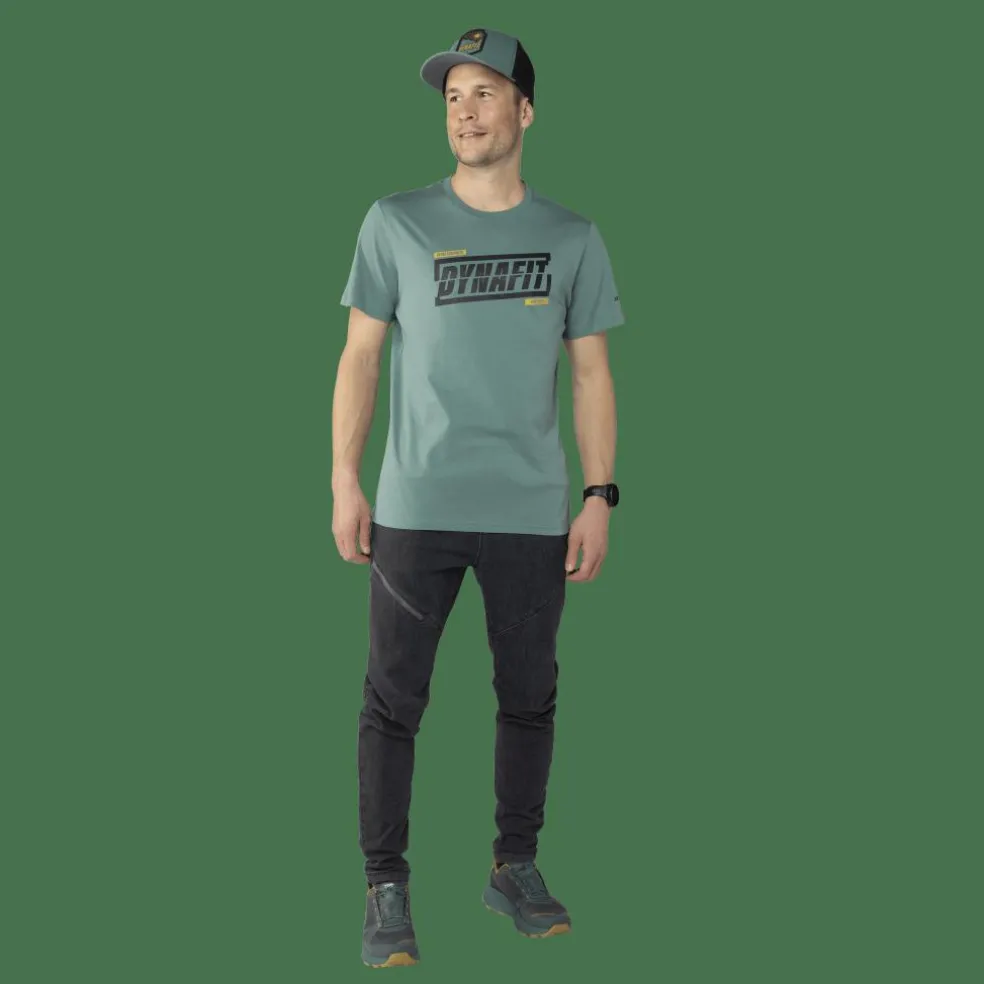 Graphic Cotton T-Shirt Herren