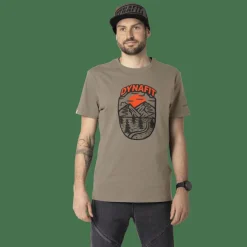 Graphic Cotton T-Shirt Herren