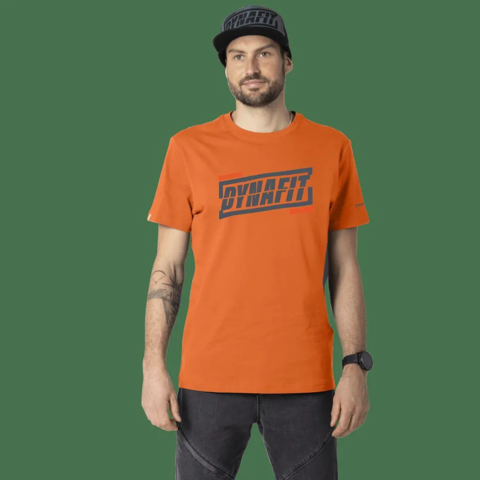Graphic Cotton T-Shirt Herren