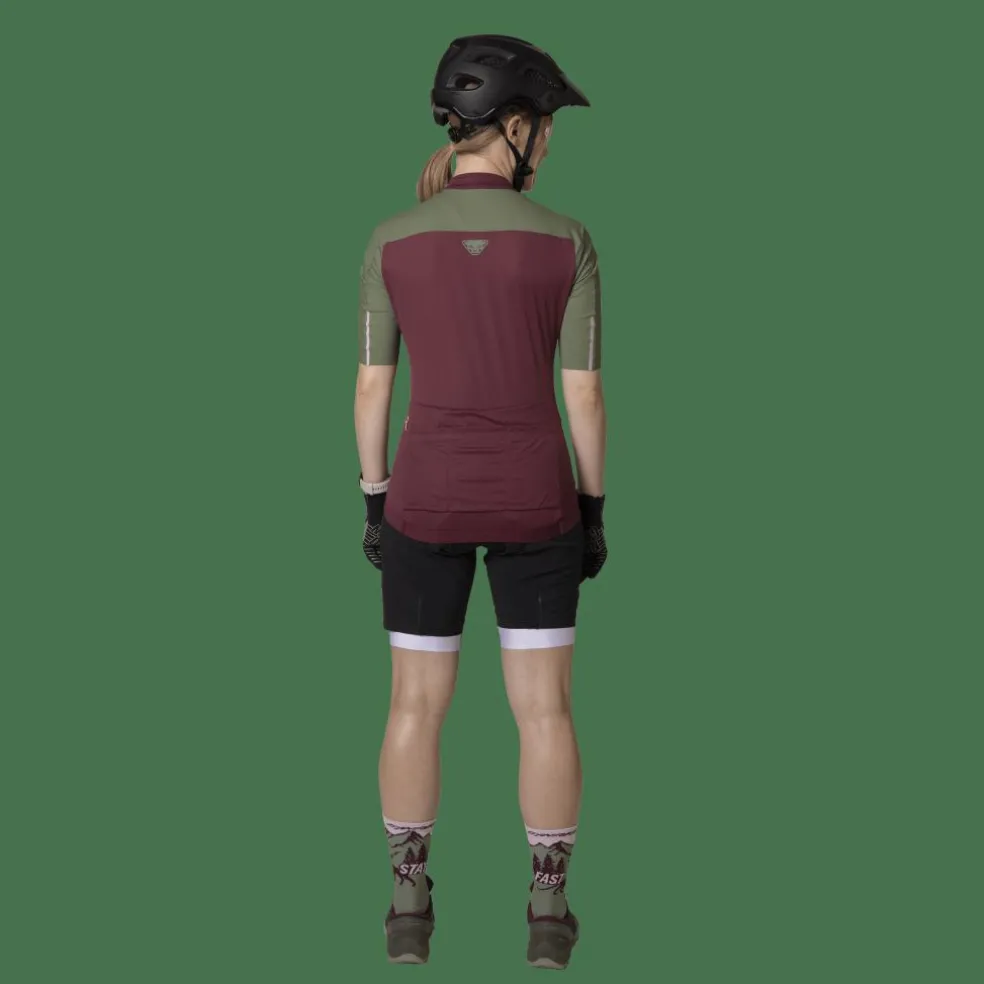Ride Light Kurzarm Trikot 1/2 Zip Jersey Damen