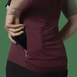 Ride Light Kurzarm Trikot 1/2 Zip Jersey Damen