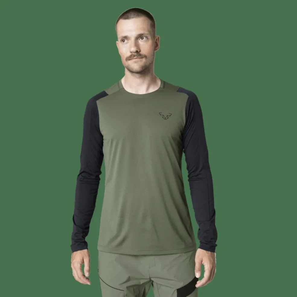 Transalper Langarmshirt Herren