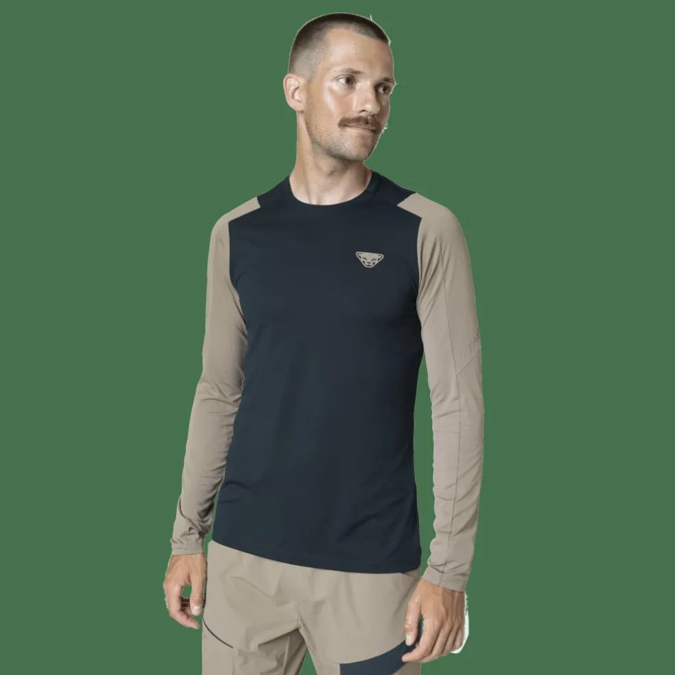 Transalper Langarmshirt Herren